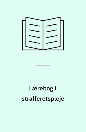 Lærebog i strafferetspleje