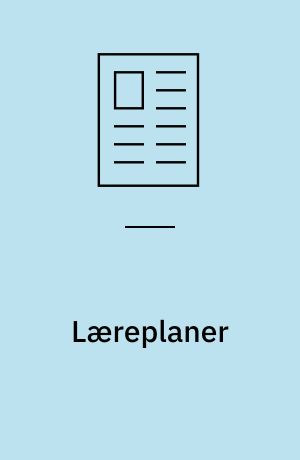 Læreplaner