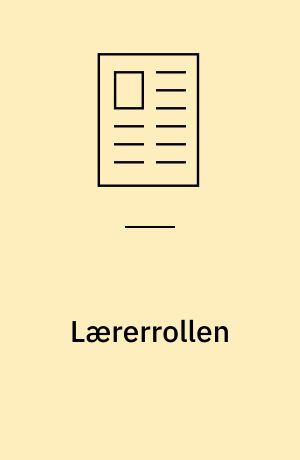 Lærerrollen