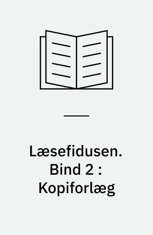 Læsefidusen : lærerhæfte. Bind 2 : Kopiforlæg