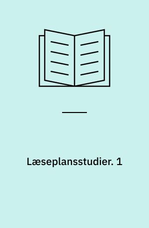 Læseplansstudier. 1