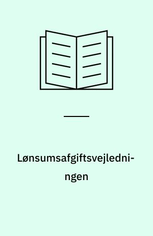 Lønsumsafgiftsvejledningen