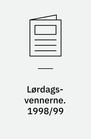 Lørdags-vennerne. 1998/99