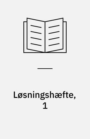 Løsningshæfte, 1
