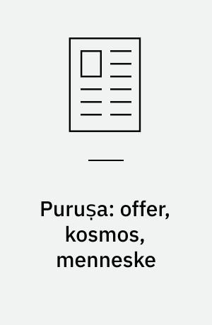 Puruṣa: offer, kosmos, menneske