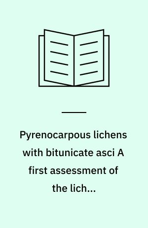 Pyrenocarpous lichens with bitunicate asci A first assessment of the lichen biodiversity inventory in Costa Rica
