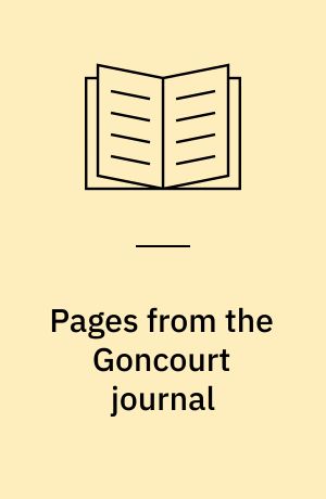 Pages from the Goncourt journal
