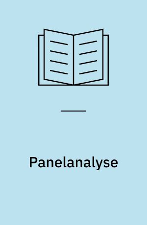 Panelanalyse : Grundlagen, Techniken, Beispiele
