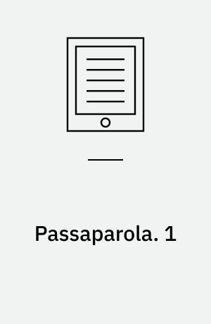 Passaparola. 1