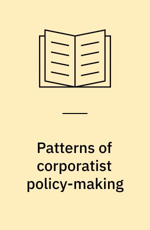 Patterns of corporatist policy-making
