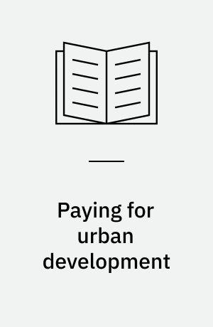 Paying for urban development