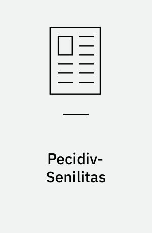Pecidiv-Senilitas