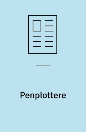 Penplottere : digitizere : scannere