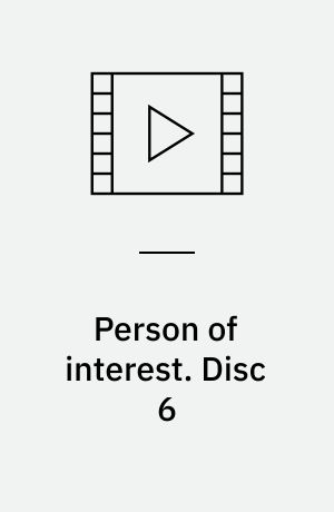 Person of interest. Disc 6