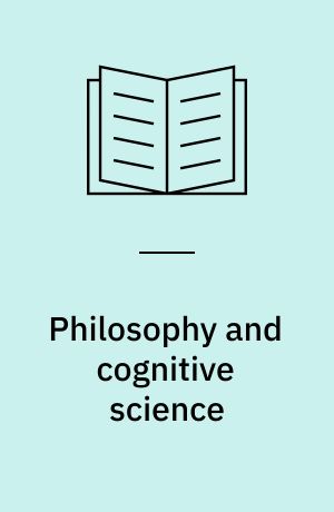 Philosophy and cognitive science