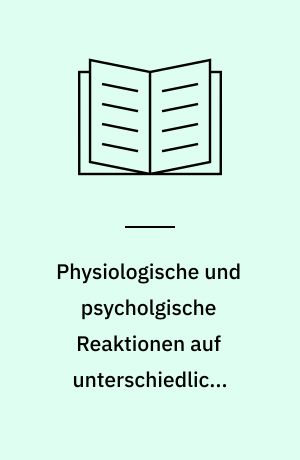Physiologische und psycholgische Reaktionen auf unterschiedliche musiktherapeutische Interventionen im Vergleich zu einer Entspannungsübung