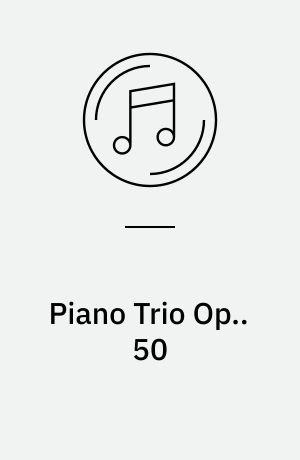 Piano Trio Op.. 50: Méditation, Op. 42 No. 1
