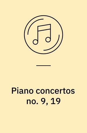 Piano concertos no. 9, 19