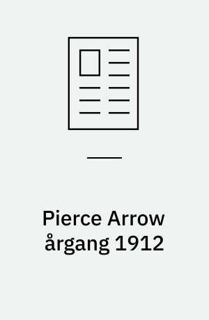Pierce Arrow årgang 1912