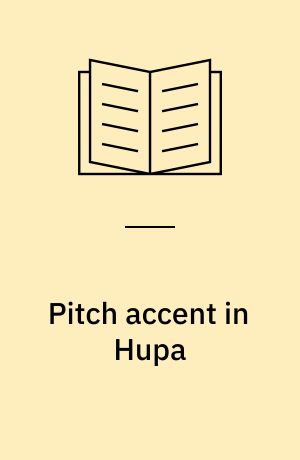 Pitch accent in Hupa