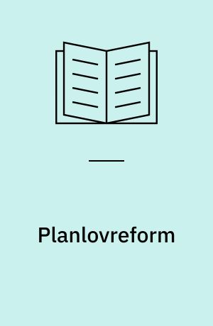 Planlovreform : byplanmøde i Århus 1972