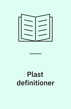 Plast definitioner : Plastics - Vocabulary