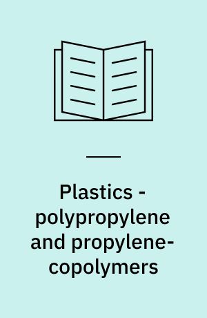 Plastics - polypropylene and propylene-copolymers : determination of thermal oxidative stability in air - oven method = détermination de la stabilité à l'oxydation à chaud dans l'air - méthode à l'étuve