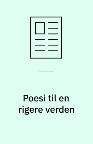 Poesi til en rigere verden
