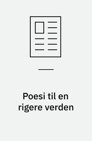 Poesi til en rigere verden