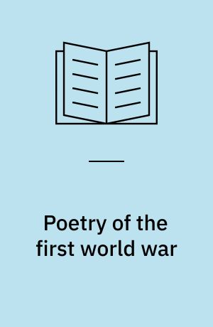 Poetry of the first world war