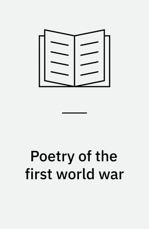 Poetry of the first world war