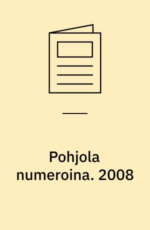 Pohjola numeroina. 2008