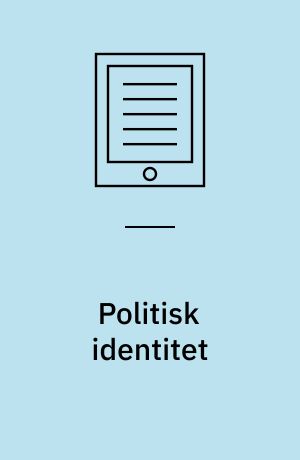 Politisk identitet : potentialet der titter frem i brugerråd