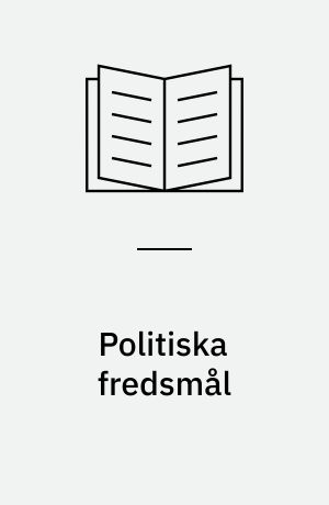 Politiska fredsmål