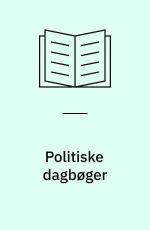 Politiske dagbøger : 1852-56 : 1872-75