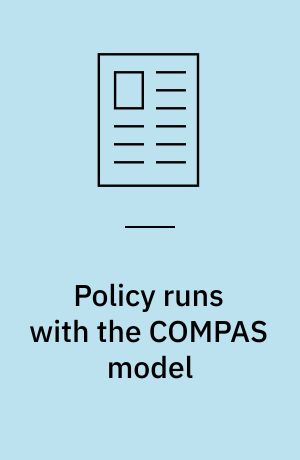 Policy runs with the COMPAS model