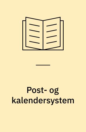 Post- og kalendersystem : Microsoft Outlook 97