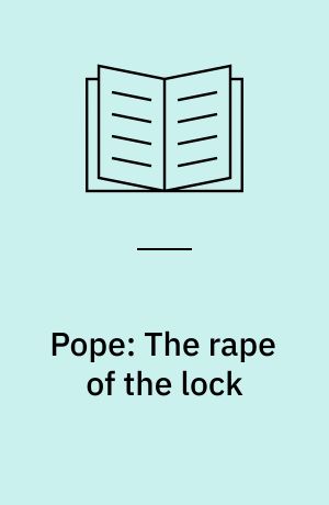 Pope: The rape of the lock