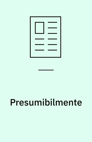 Presumibilmente