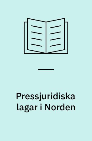 Pressjuridiska lagar i Norden