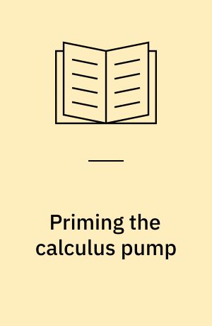 Priming the calculus pump : innovations and resources