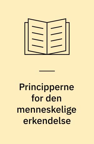 Principperne for den menneskelige erkendelse