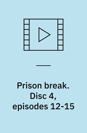 Prison break. Disc 4, episodes 12-15 (Stor skrift)