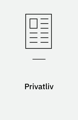 Privatliv : uddrag