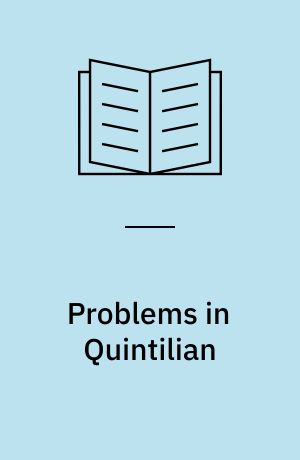 Problems in Quintilian