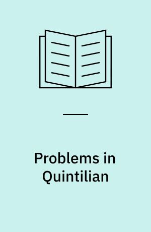 Problems in Quintilian