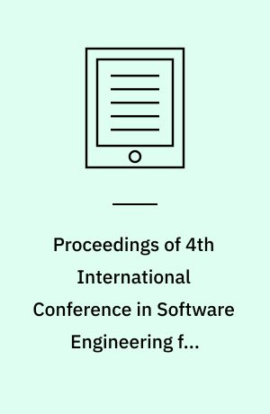 Proceedings of 4th International Conference in Software Engineering for Defence Applications : SEDA 2015
