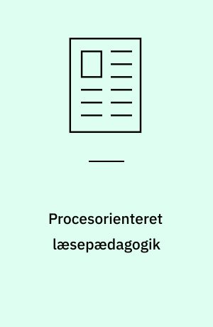 Procesorienteret læsepædagogik
