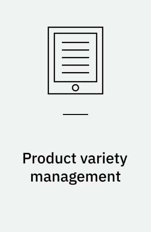 Product variety management : research advances