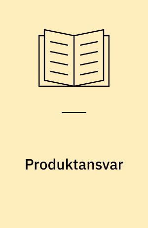 Produktansvar